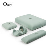 Fanxi Ice Microfiber Jewelry Packaging Box with Metal Button