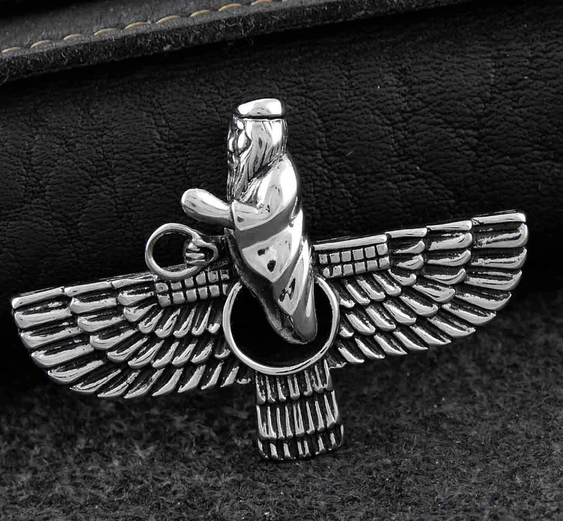 Faravahar Zoroastrianism Pendant Aryan Jewelry PH076