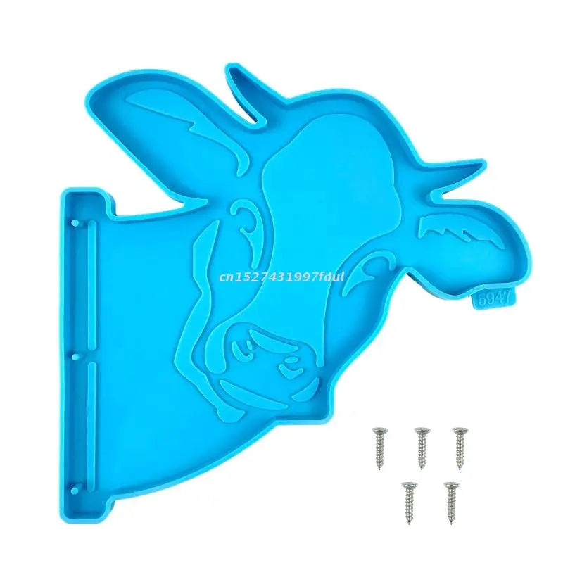 Cow Head Pendant Silicone Mold DIY Crafts Tool