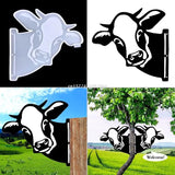 Cow Head Pendant Silicone Mold DIY Crafts Tool
