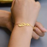Farsi Name Bracelet Calligraphy Jewelry Personalized Arabic Bracelet