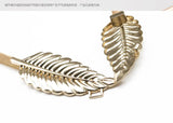Leaf Shape Belts For Women Wedding Elastic Stretch Skinny Waist Belt