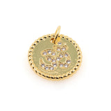 Evil Eyes/Eight Trigrams Array Necklace Pendant Colorful Zircon Charm