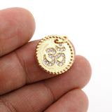 Evil Eyes/Eight Trigrams Array Necklace Pendant Colorful Zircon Charm