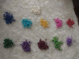 10 Akoya Mini Monsters 3-4MM Pearls in Shells, Multiple Oysters FP478