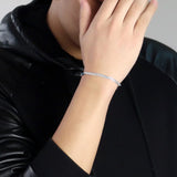 925 Sterling Silver Unisex 4mm Boy Bracelet