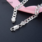925 Sterling Silver Bracelets For Man Romantic Jewelry Accessories