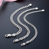 925 Sterling Silver Bracelets For Man Romantic Jewelry Accessories