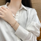 Baroque Freshwater Pearl 14K Filled Bracelet Jewelry for Women