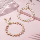 Baroque Freshwater Pearl 14K Filled Bracelet Jewelry for Women