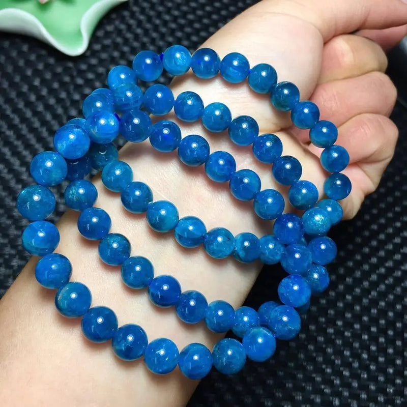 Natural Apatite Crystal Bracelet