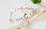 925 Sterling Silver Charm Bracelet Women DIY Beads Jewelry