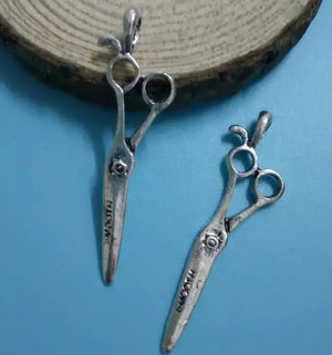 100pcs Scissors Charm Jewelry Accessories Fast 44*13MM