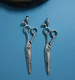 100pcs Scissors Charm Jewelry Accessories Fast 44*13MM