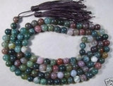 Tibetan Buddhist Stone Jades 8mm Prayer Beads Women Jewelry
