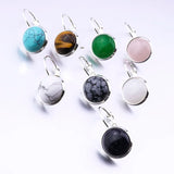 Natural Stone Ear Clip Earrings for Women Jewelry