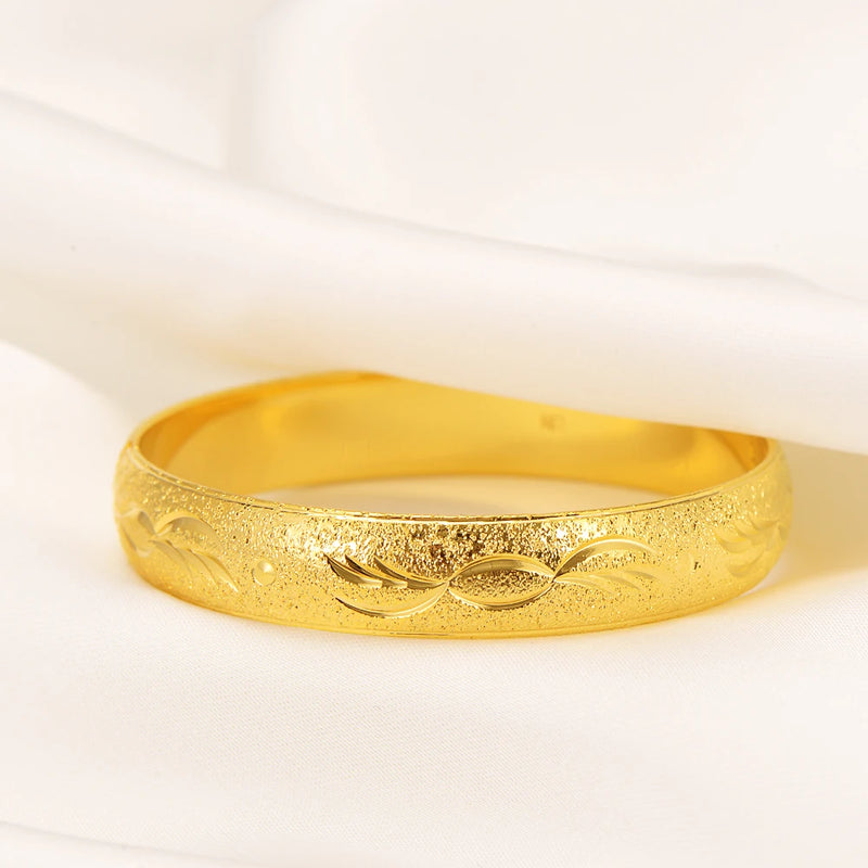 10MM Dubai Jewelry Bangles For Ethiopian Bangle Gift