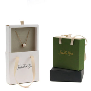10Pcs Drawer Jewelry Box Ring Necklace Organizer Storage Gift
