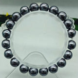 10mm Rainbow Shell Pearl Stretch Bracelet 7.5in Women's Jewelry