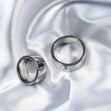 11mm Wide Tungsten Carbide Wedding Band Engraved Flying Fish Ring