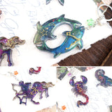 Constellation Keychain Silicone Mold for Epoxy DIY Crafts