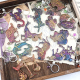 Constellation Keychain Silicone Mold for Epoxy DIY Crafts