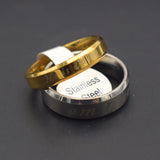 12 Mix Couple Rings Vintage Silver Gothic Wedding Letter Rings Set