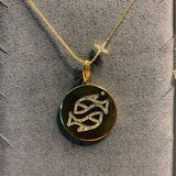Zodiac Necklace European Girls Twelve Constellation Necklaces Jewelry For Women