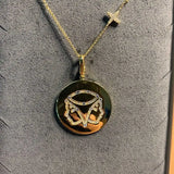 Zodiac Necklace European Girls Twelve Constellation Necklaces Jewelry For Women