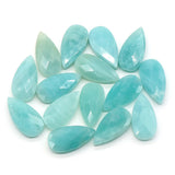 12pc Water Drop Spot Stone Pendant Loose Bead for Jewelry Making