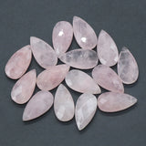 12pc Water Drop Spot Stone Pendant Loose Bead for Jewelry Making
