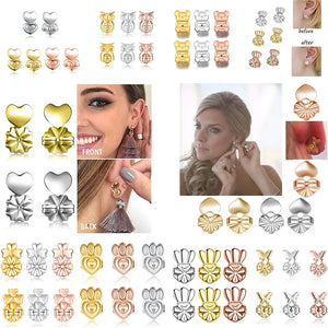14 Styles Hypoallergenic Earring Lifter Support Posts for Women