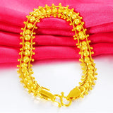 14K Wedding Bracelet for Women Watch Chain, Not Fade