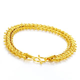 14K Wedding Bracelet for Women Watch Chain, Not Fade