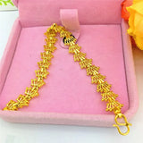 14K Crown Bracelet Women's Wedding Jewelry 10mm