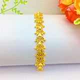 14K Crown Bracelet Women's Wedding Jewelry 10mm