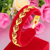 18K Widen Watch Chain Bracelet Wedding Jewelry