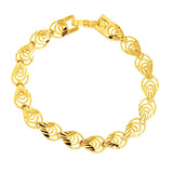 18K Widen Watch Chain Bracelet Wedding Jewelry