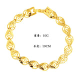 18K Widen Watch Chain Bracelet Wedding Jewelry