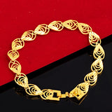 18K Widen Watch Chain Bracelet Wedding Jewelry