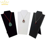Velvet Necklace Display Stand Pendant Jewelry Display Holder Stand