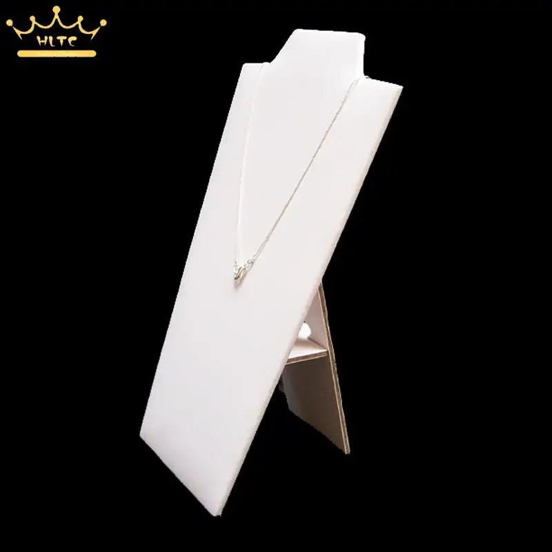 Velvet Necklace Display Stand Pendant Jewelry Display Holder Stand