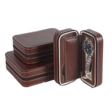 8 Grid PU Leather Watch Box Travel Storage Organizer