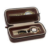 8 Grid PU Leather Watch Box Travel Storage Organizer