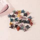 Bright Face Women Small Paw Clip Headwear Mini Hair Clip Girl Bangs