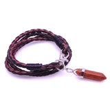 Leather Charm Bracelet Set for Men Women