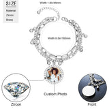 Stainless Steel Crystal Bracelet Bangle for Women