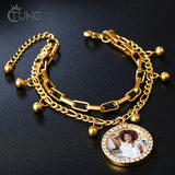 Stainless Steel Crystal Bracelet Bangle for Women