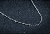 925 Sterling Silver Chain Necklace for Women Girls