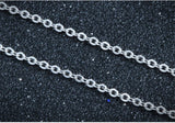 925 Sterling Silver Chain Necklace for Women Girls